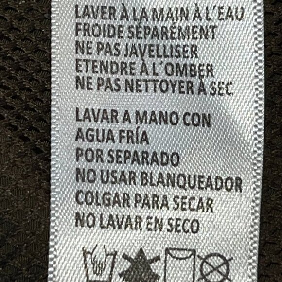 GOOD AMERICAN NYLON PARACHUTE CARGO JOGGER PANTS Chocolate Brown Size 2 = Medium - Picture 14 of 15